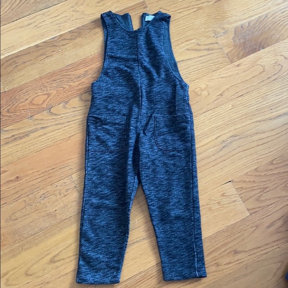 Cozy stretch sleeveless jumpsuit